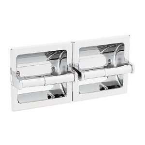   980P Bath Unlimited Hospitality Twin Paper Holder Chrome Plated