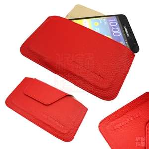   Leather Case Cover Flip Pouch for Samsung Galaxy Note GT N7000/i9220