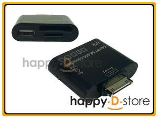 USB Adapter 5in1 SD Card Reader for Samsung Galaxy Tab 10.1 8.9 7.7 7 