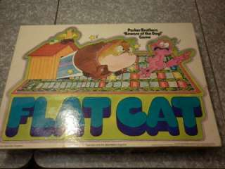   1978 FLAT CAT GAME BY PARKER BROTHERS COMPLETE GOOD CONDITION  