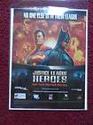 2006 Print Ad NINTENDO PS X Box Video Game Justice League Heroes 