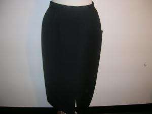 GEOFFREY BEENE black skirt suit 6 10/12  