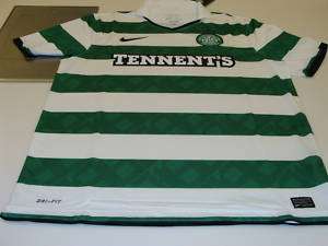 Celtic FC 2010/11 Soccer Home Jersey SS M Premier NWT  