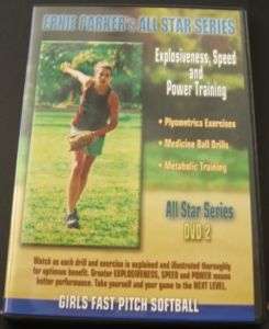 Ernie Parkers Fastpitch Softball DVD Speed and Power  