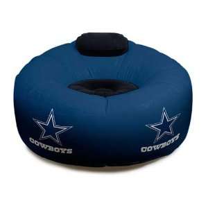  Dallas Cowboys NFL Inflatable Chair: Sports & Outdoors