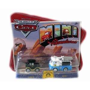   Mini Adventures Radiator Springs Lizzie & Red Car Set Toys & Games