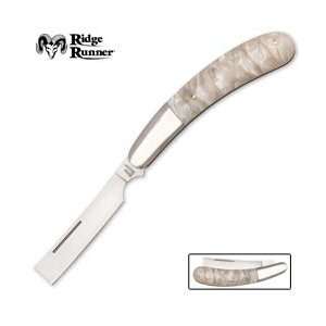   Runner Classic Imitation Pearl Razor Folding Knife