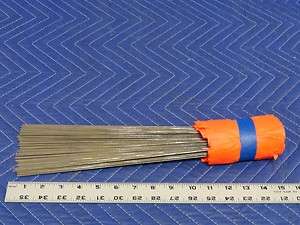 Lot of 100 4.75 x 4 Orange Survey Flags with 15 Stake F32  