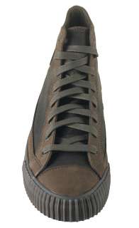   Sneakers Center Hi PM11CH3A Chocolate Brown leather Shoes  