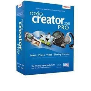 Roxio Creator 2011 Pro Software