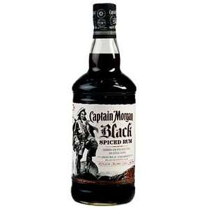   Captain Morgan Black Cask 100 Proof Spiced Rum: Grocery & Gourmet Food