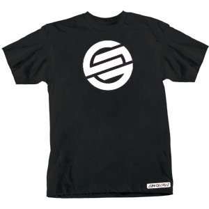  Santa Cruz Knot Skateboard T Shirt [Small] Black: Sports 