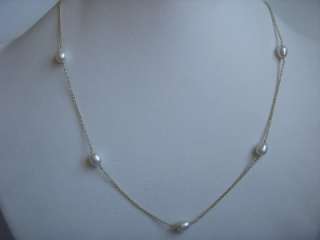 Tiffany & Co. 18K Gold Peretti Pearls By The Yard Necklace  