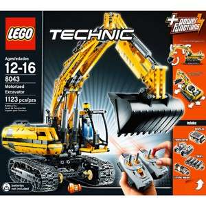NEW LEGO Technic Motorized Excavator 8043 Construction Vehicle 