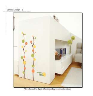 MODERN TREE Home Decor Vinyl Wall Decals Stickers Paper  