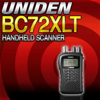 Uniden BC72XLT 100 Channel Compact Handheld Scanner 050633650394 