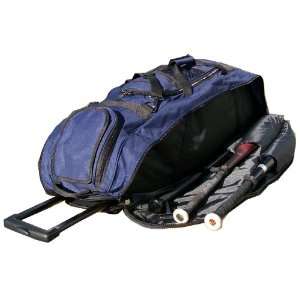   Softball Baseball Catchers Bat Equipment Roller Bag