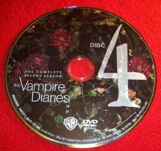 THE VAMPIRE DIARIES SEASON TWO DISC 4 REPLACEMENT DVD  