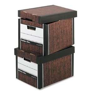  Records Storage Boxes, Max Strength, 850 Lb, Letter/Legal 