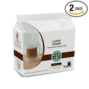 Starbucks Latte Primo, T Discs for Tassimo Coffeemakers, 8 Count 