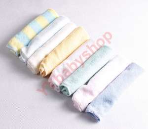   set baby wash soft cloth bath towel Washcloth flannel wipe pack A023