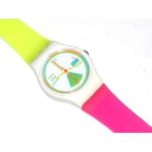  Swatch Greengo Plastic Swiss Quartz Ladys Watch 