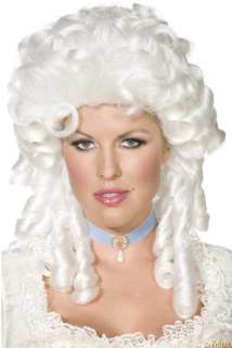   Marie Antoinette Costume Colonial White Wig 5020570306192  