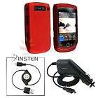 for blackberry torch 9800 insten usb cable wine red rubber