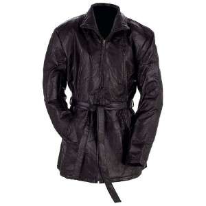 Ladies LEATHER JACKET Mid Length COAT Overcoat X LARGE  