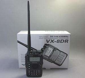 YAESU VX 8DR 50/144/430MHz 3 Bands Handheld Radio VX8DR  