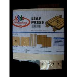  Wood Craft Kit   Leaf Press Toys & Games