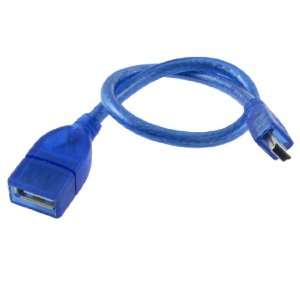  Gino 12 Long USB Female to Mini USB Male Adapter 