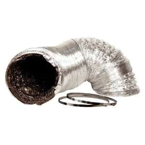  Ideal Air 4IN X 25FT SILVER/BLK DUCTING W/ CLAMP 736971 