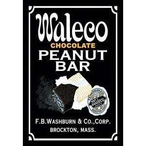  Vintage Art Waleco Chocolate Peanut Bar #2   07200 8