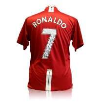 Manchester United Store @    Cristiano Ronaldo signed 